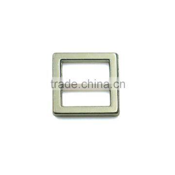 Eco-friendly Custom Color Metal Small Strap Tri-bar Slide for 15mm Strap