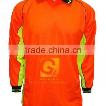 Hi vis safety polo shirts made in china