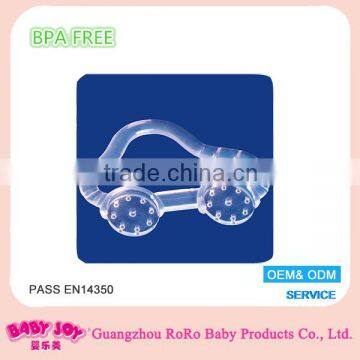 Durable Transparent Silicone Baby Teether Toy Wholesale in China photo-3