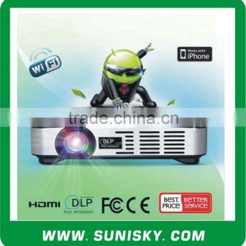 500 ANSI Lumen mini Mobile Phone Projector (SMP7047)