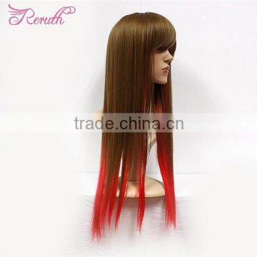 Wholesale Natural Colorful Human Wig Hair Straight Fashion Style