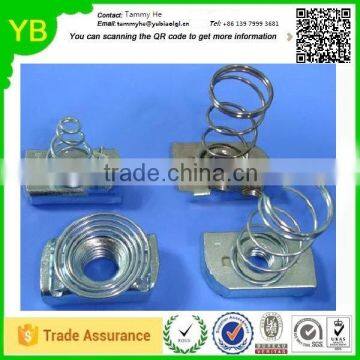 2016 OEM Dongguan Stainless Steel Spring Nut Made In China