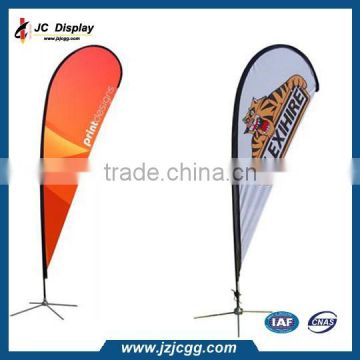 Free Custom Design Teardrop Flying Banner Flag Outdoor Advertising Sign