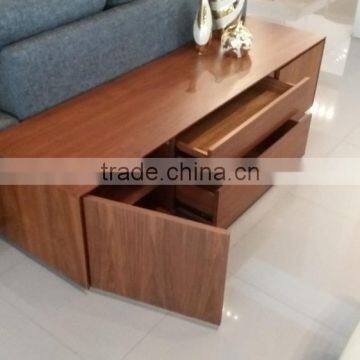 Living Room Furniture TV Cabinet in Walnut photo-2