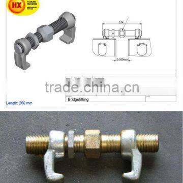 Galvanized Bridge Fittings Component For Shipping Container 260mm Length