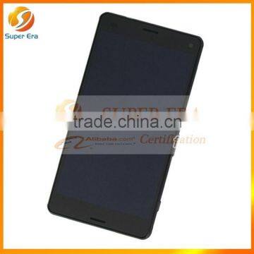 100% full Genuine original LCD screen for Sony Z3 Complete Black LCD digitizer display