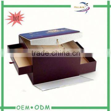 2014 fashion custom paper drawer box