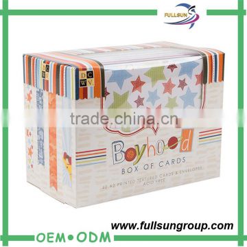 Wholesale gift custom acrylic wedding invitation card box