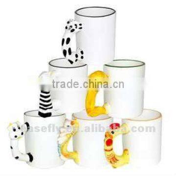 sublimation transfer coated mug