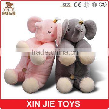 OEM Plush Elephant Shape Body Pillow Adult Travel Folding Pillow photo-5