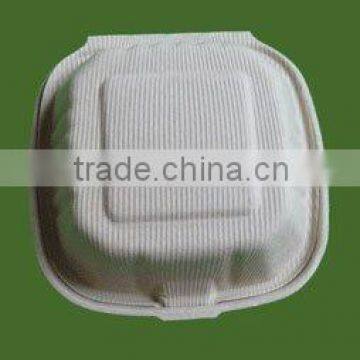 biodegradable hamburger box,diposable tableware,bagasse tableware