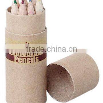 3.5"12c color pencil.with paper tube