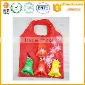 Christmas Custom Printed Reusable Girl With Shopping Bags photo-3