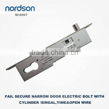 Special Design 12v or 24v Electric Lock Simple Installation Electric Bolt Lock With Emergency Key photo-2