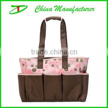 Multifunction polyester diaper bag from china