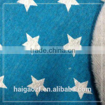 Polyester Spandex Knit Velvet Textile