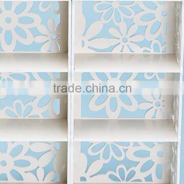 Combination Style Clearly Flower Patten Bookcase Furniture Bedroom Sets With Prices photo-3