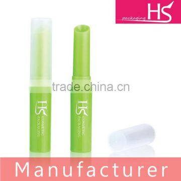 wholesale green empty lip balm containers