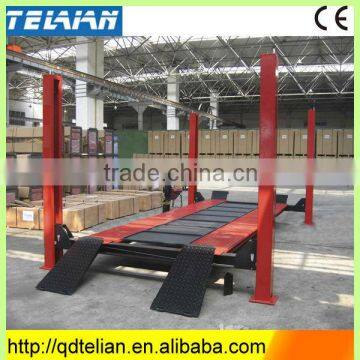 Movable 4 post parking car lift for sale