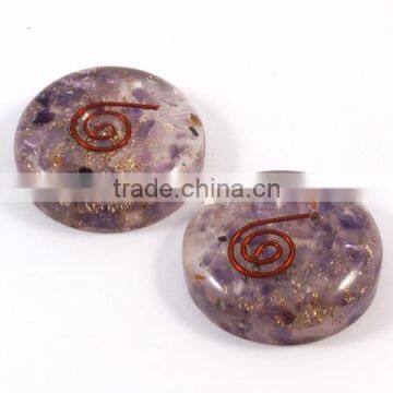 Amethyst Orgone Energy Disc