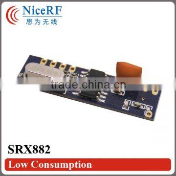 NiceRF SRX882 Low Cost Strong Driving Force RF Super Heterodyne Receiver Module 315/433mhz RF Wireless Receiver Module