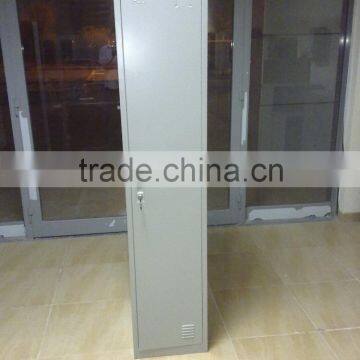 Ningbo cheapest single door steel locker cabinet