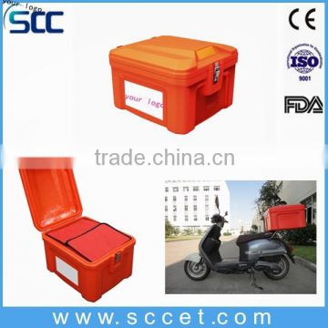 60L scooter delivery food box, matched with insulated bag