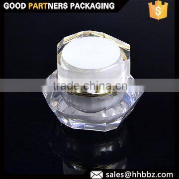 china wholesale moisturize face cream 60ml diamond acrylic cream jar                        
                                                                                Supplier's Choice