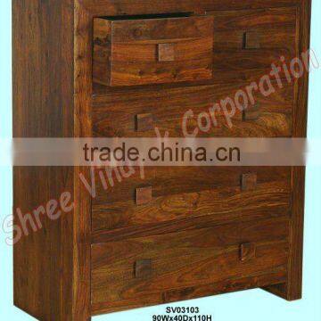 drawer chest,bedroom furniture,home furniture,wooden furniture, chest of drawers,indian wooden handicraft,shesham wood furniture