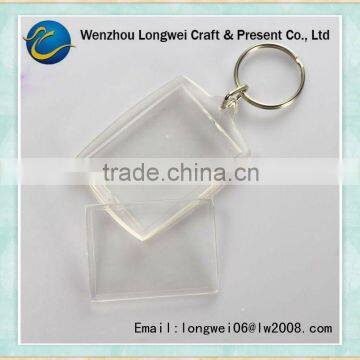 clear acrylic keychain/acrylic mirror keychains/acrylic keychains wholesale