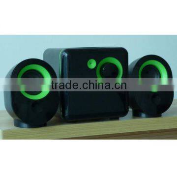 Cheap 2.1 Computer Speaker, Mini 2.1 Computer Speaker (YX-218)