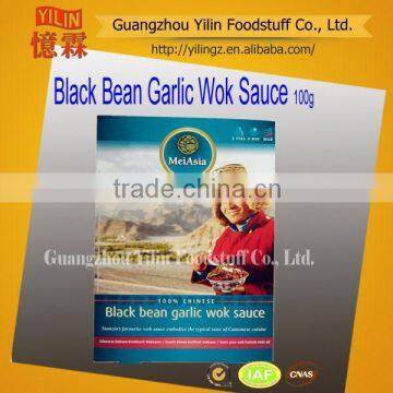 100g Chinese Style Seasoning Black Bean Garlic Sauce brands manufacturer