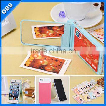 2014 hot design mirror card function Mobile phone Case for iPhone (OBS-M4027)