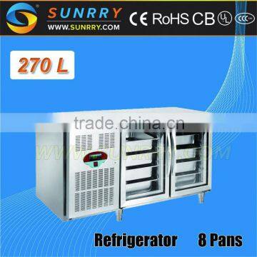 High Quality Table Top Mini Fridge/Refrigerated Work Table photo-2