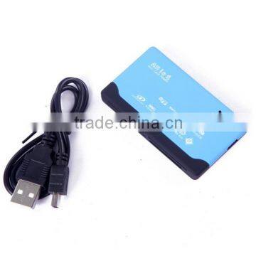 High Speed Up to 480Mbps 2.0 All-In-One Card Reader Spports SD TF Mirco SD CF XD MS M2