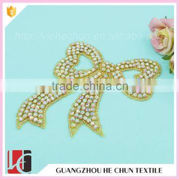 HC-3492 Hechun Hot Fix Good Quality Crystal Bead Indian Applique photo-4