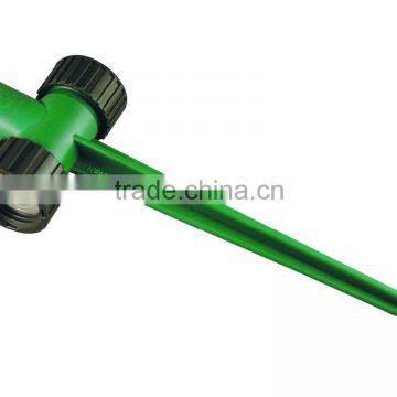 Two-way metal spike garden sprinkler spike irrigation sprinkler spike