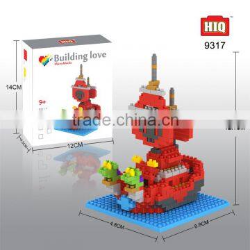 HIQ plastic educational diamond buidling block toys