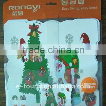 Christmas Design Plastic Placemat set