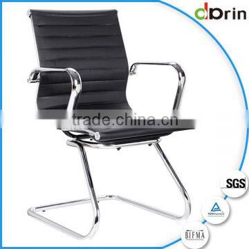 High back pu office chair without wheels                        
                                                                Most Popular