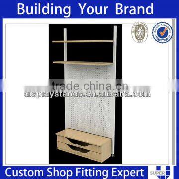 Retractable Wooden Cabinet Of Advertising Tabel Display Stands