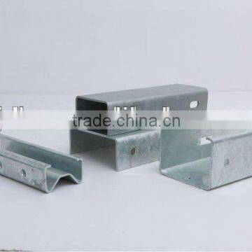 C post / spacer /block for highway guardrail