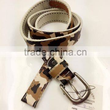Women's Cotton Canvas Belt With Print photo-2