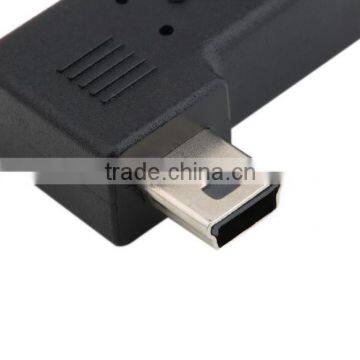 Left Right Angled USB Micro Female Male 90 Degree Angle Adapter Converter photo-2