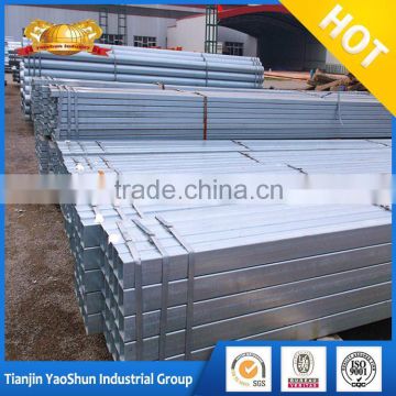 Galvanized rectangular steel pipe allibaba com