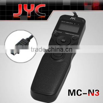 JYC Wired Timer Controller MC-N3 with Interchangable Cable for Nikon Camera