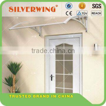 DIY Plastic Cover Kit With Polycarbonate Hollow Sheet for Door Canopy photo-3