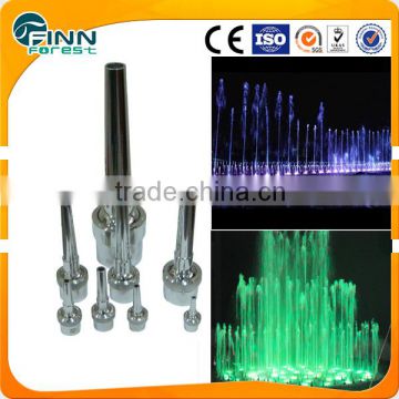 1inch connection size dancing water fountain jet nozzles djustable nozzle