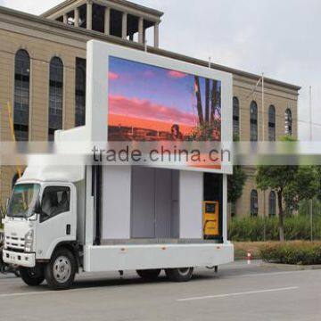 Full color led truck P8 outdoor smd led display screen manufacturer