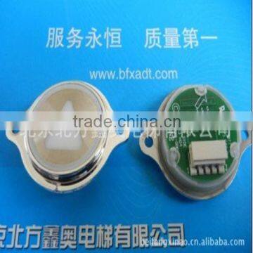 elevator parts round button with ear